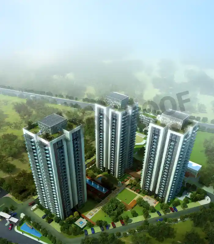 Conscient Heritage One Arial View2 Sector 62 Gurgaon
