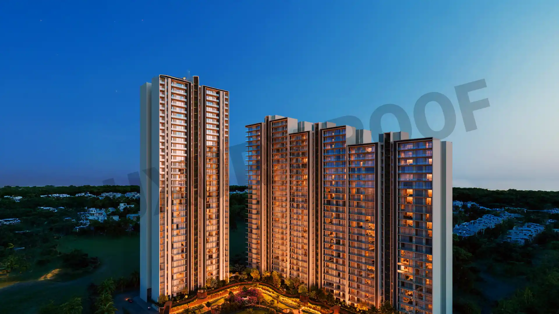Conscient Parq Elevation1 Naurangpur Rd Sector 80 Gurugram