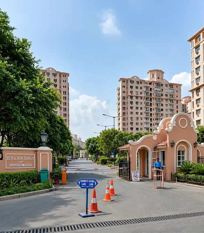 Dlf Princeton Estate Entrance2 Dlf Phase 5 Gurgaon
