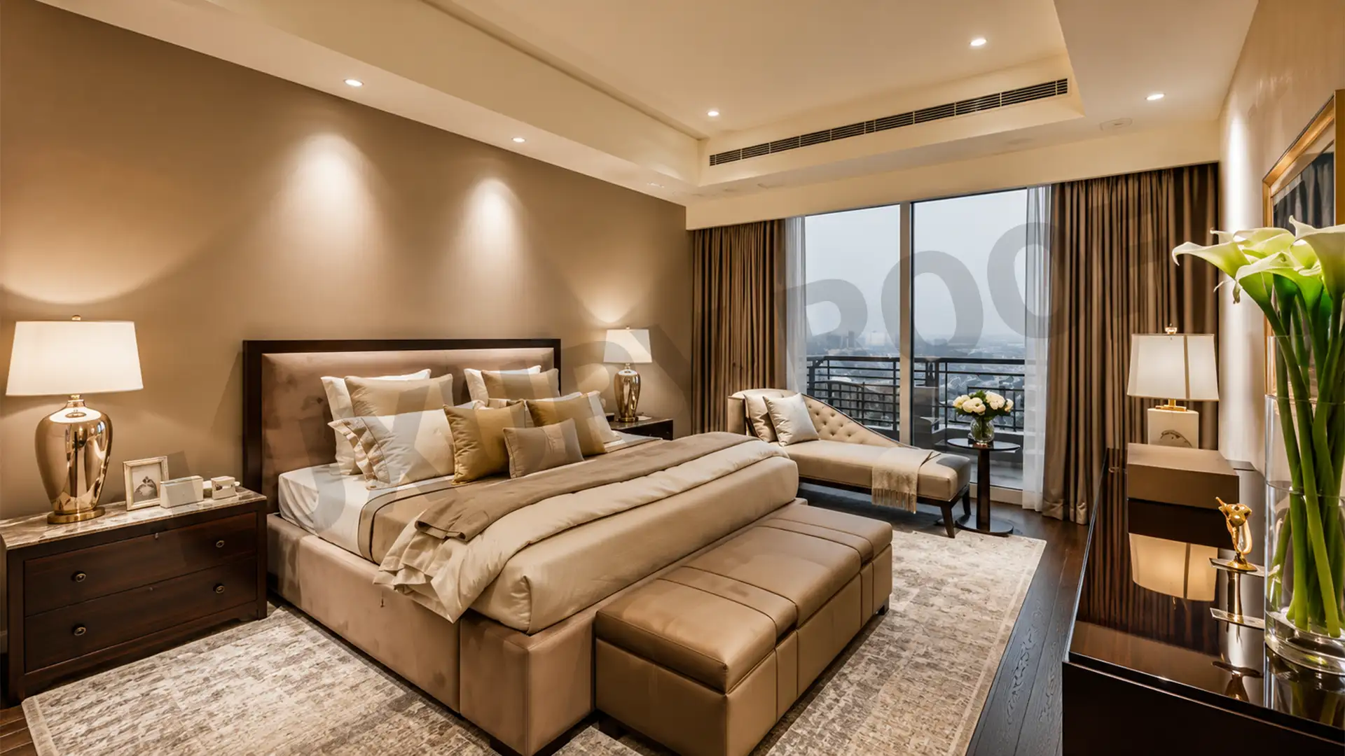 Dlf The Dahlias Bedroom Sector 54 Gurgaon