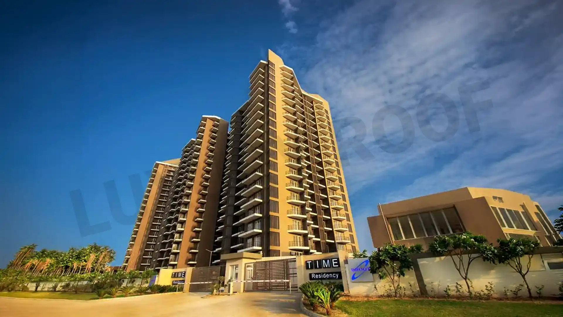 Dhoot Time Residency Entrance Sector 63 Gurgaon Dhoot Time Residency Entrance Sector 63 Gurgaon