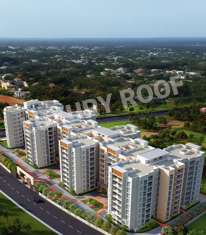 Ebony At Brigade Orchards Aerial View1 Devanahalli Bengaluru