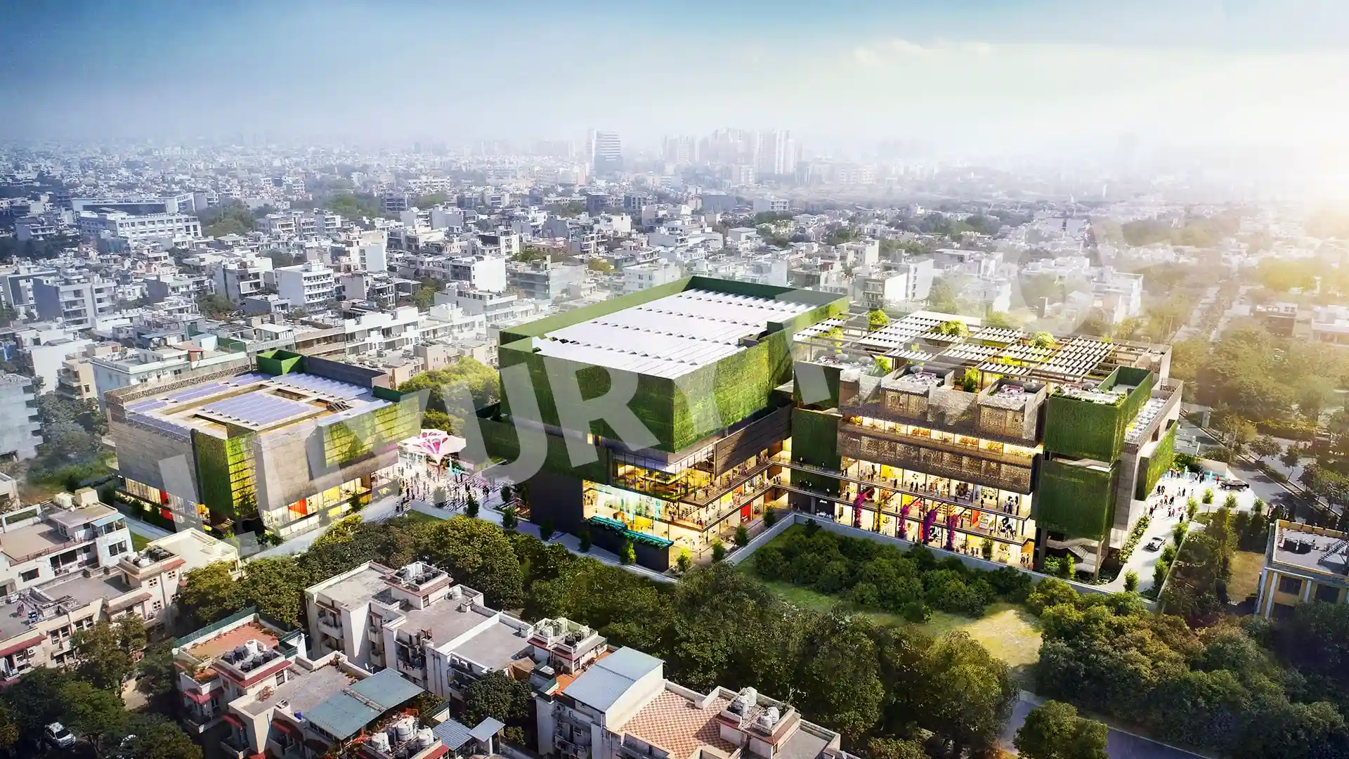 Elan Paradise Aerial View Nirvana Country Sector 50 Gurugram Elan Paradise Aerial View Nirvana Country Sector 50 Gurugram