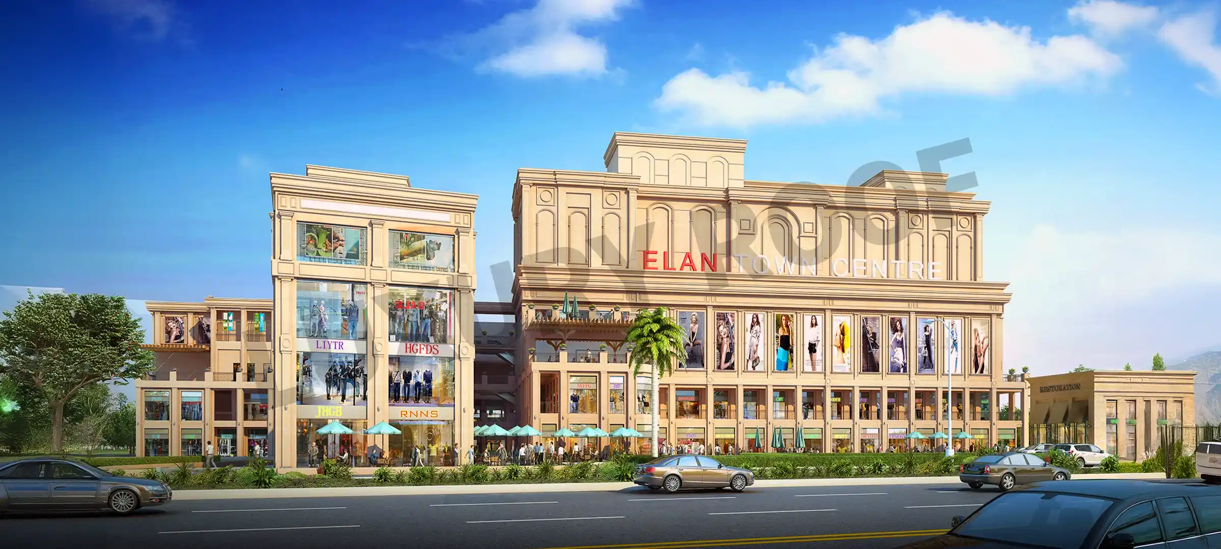 Elan Town Centre Elevation Sector 67 Gurugram