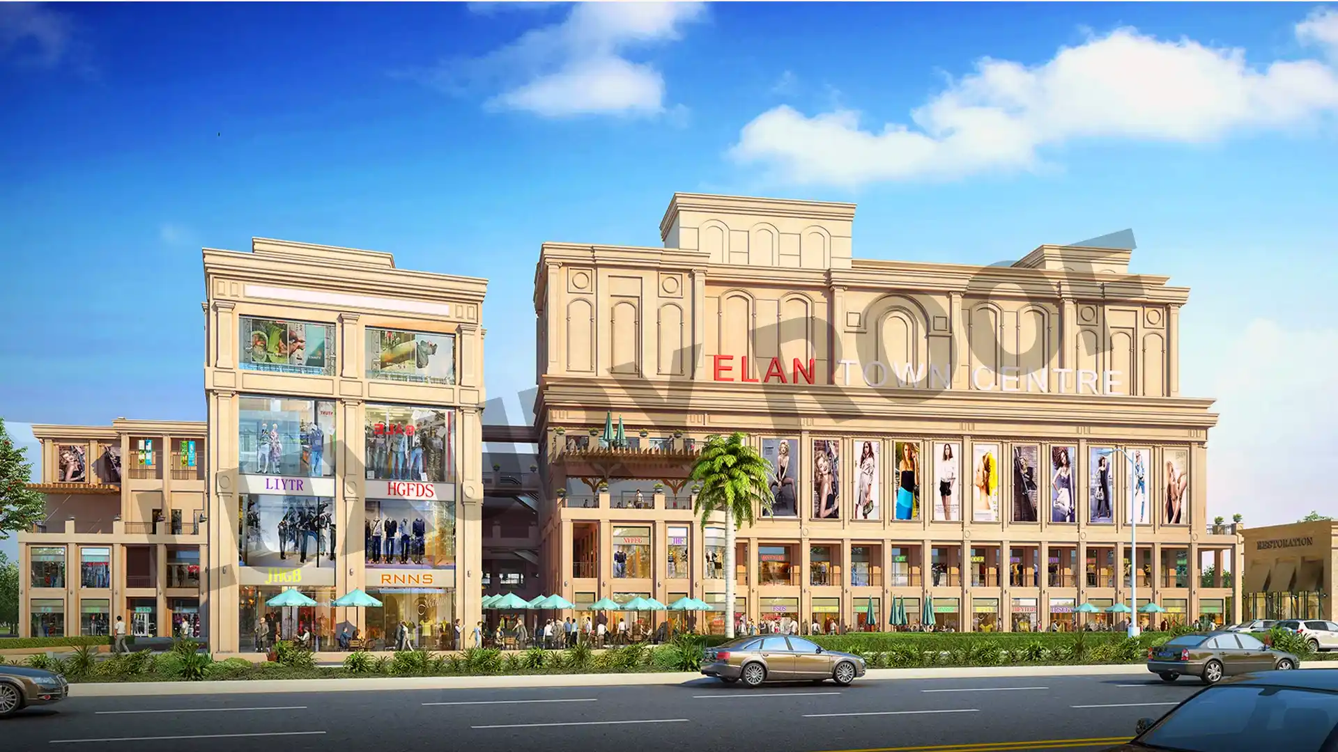 Elan Town Centre Elevation1 Sector 67 Gurugram