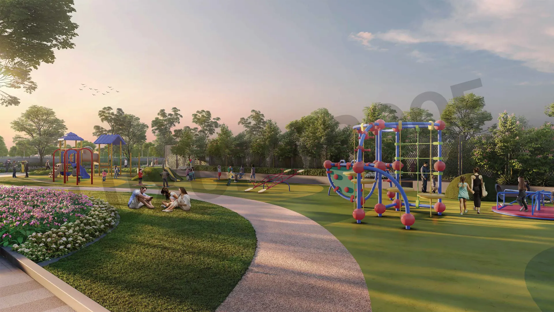 Emaar Amaris Kids Play Area Sector 62 Nangli Umarpur Gurugram