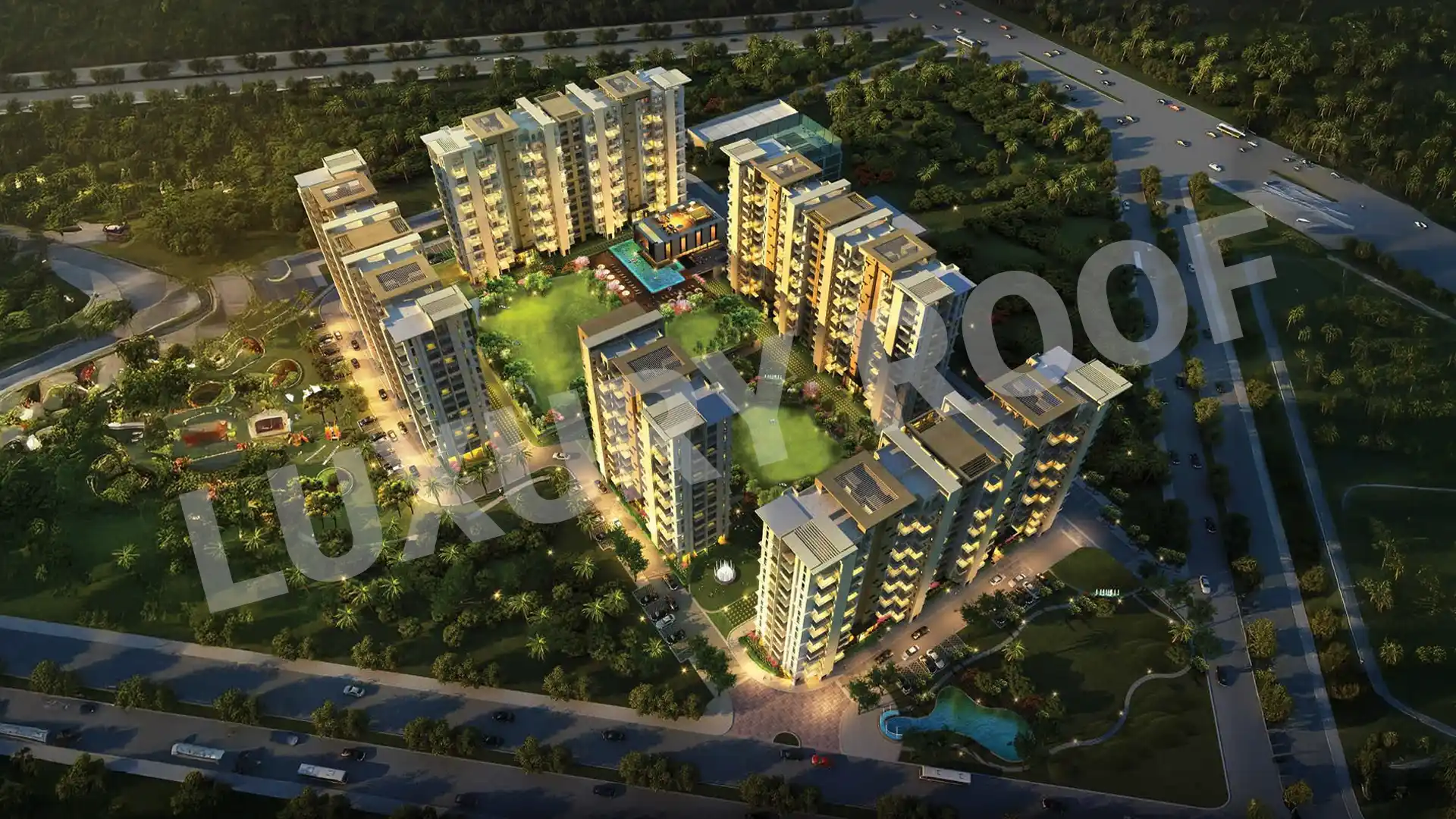 Emaar Imperial Gardens Aerial View1 Sector 102 Gurgaon
