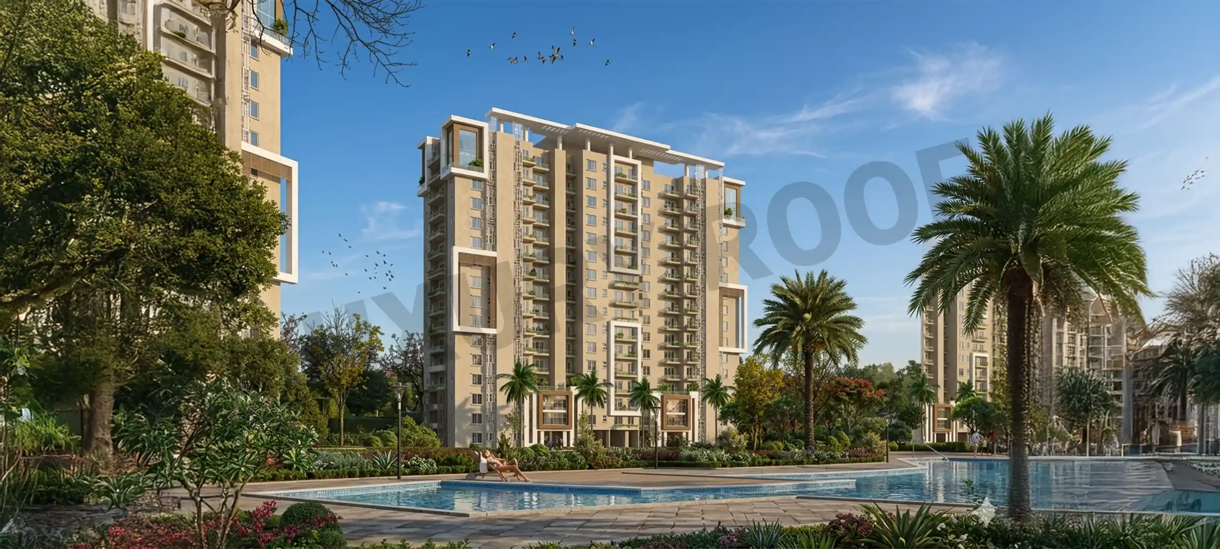 Emaar Palm Gardens Elevation Sector 83 Gurgaon