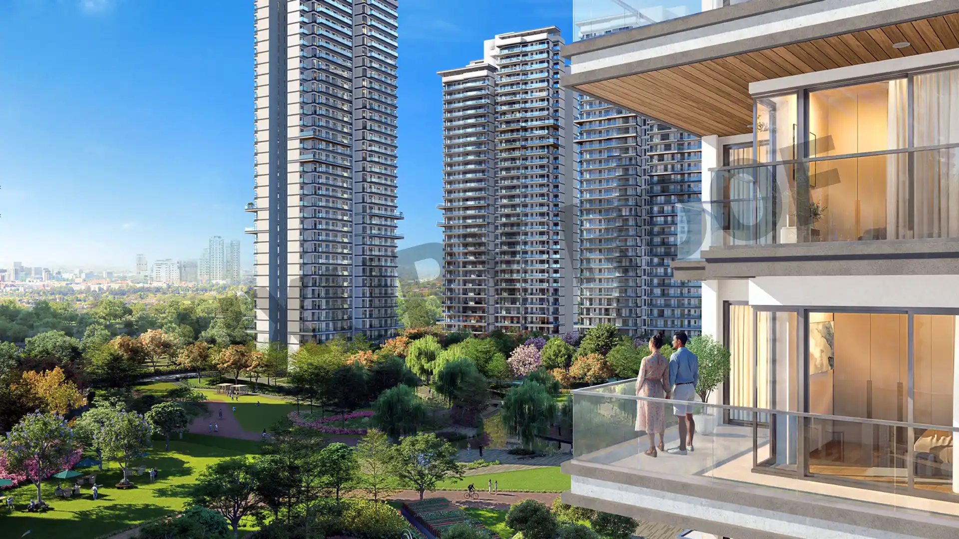 Emaar Serenity Hills Balcony View Sector 86 Gurugram Emaar Serenity Hills Balcony View Sector 86 Gurugram