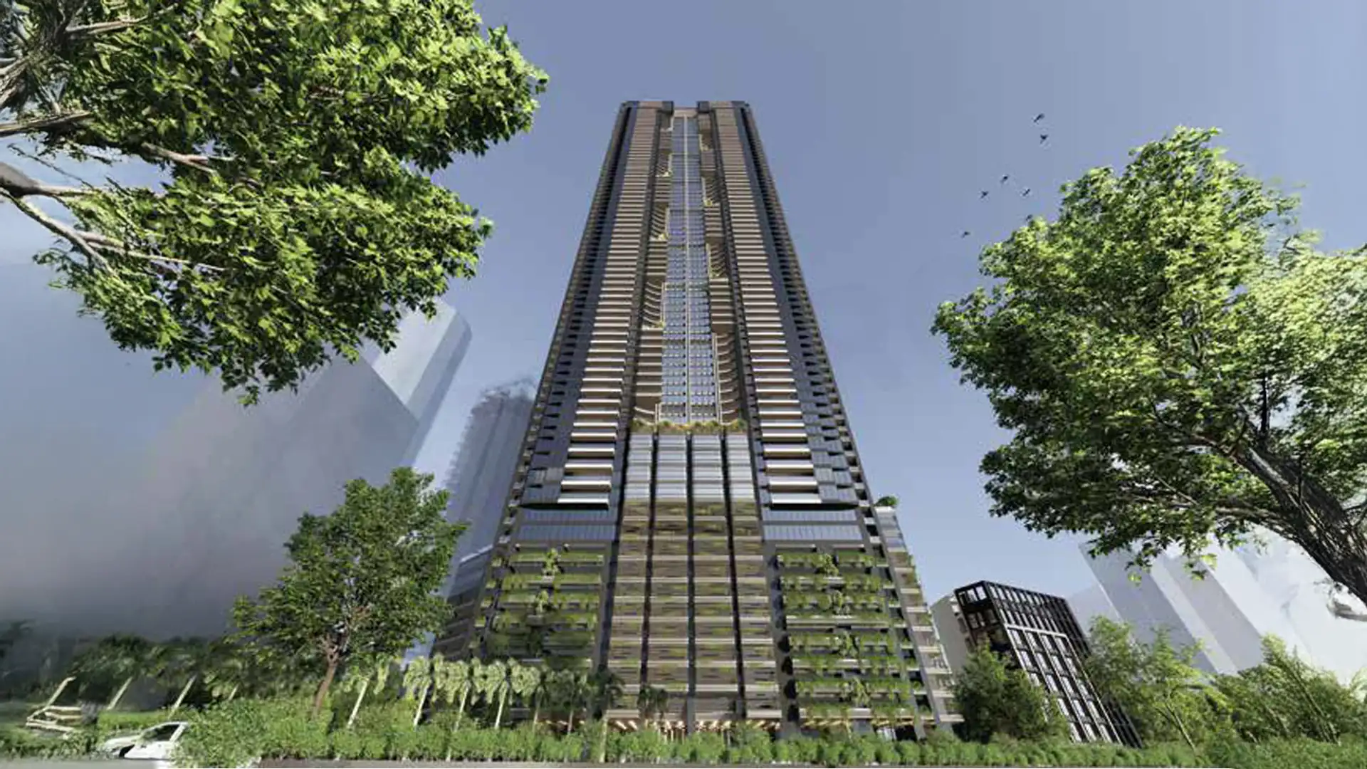 Embassy Citadel Facade Worli Mumbai