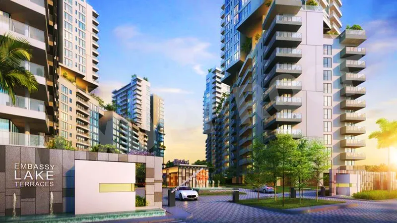 Embassy Lake Terraces Front Elevation 01