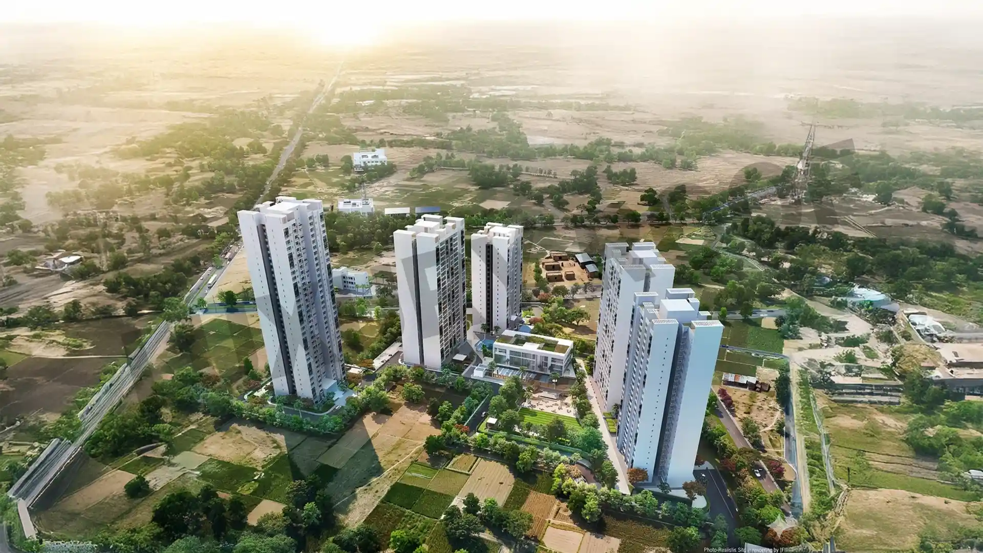 Godrej Air Arial View1 House Sector 85 Gurugram