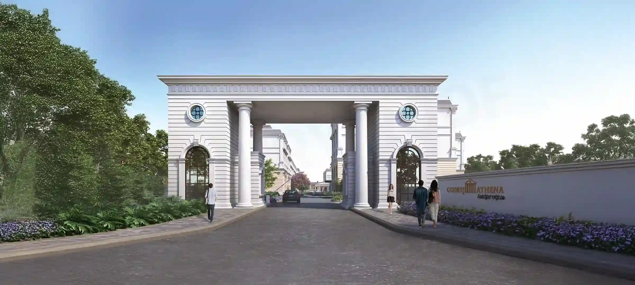 Godrej Athena Entrance1 Indiranagar Bangalore