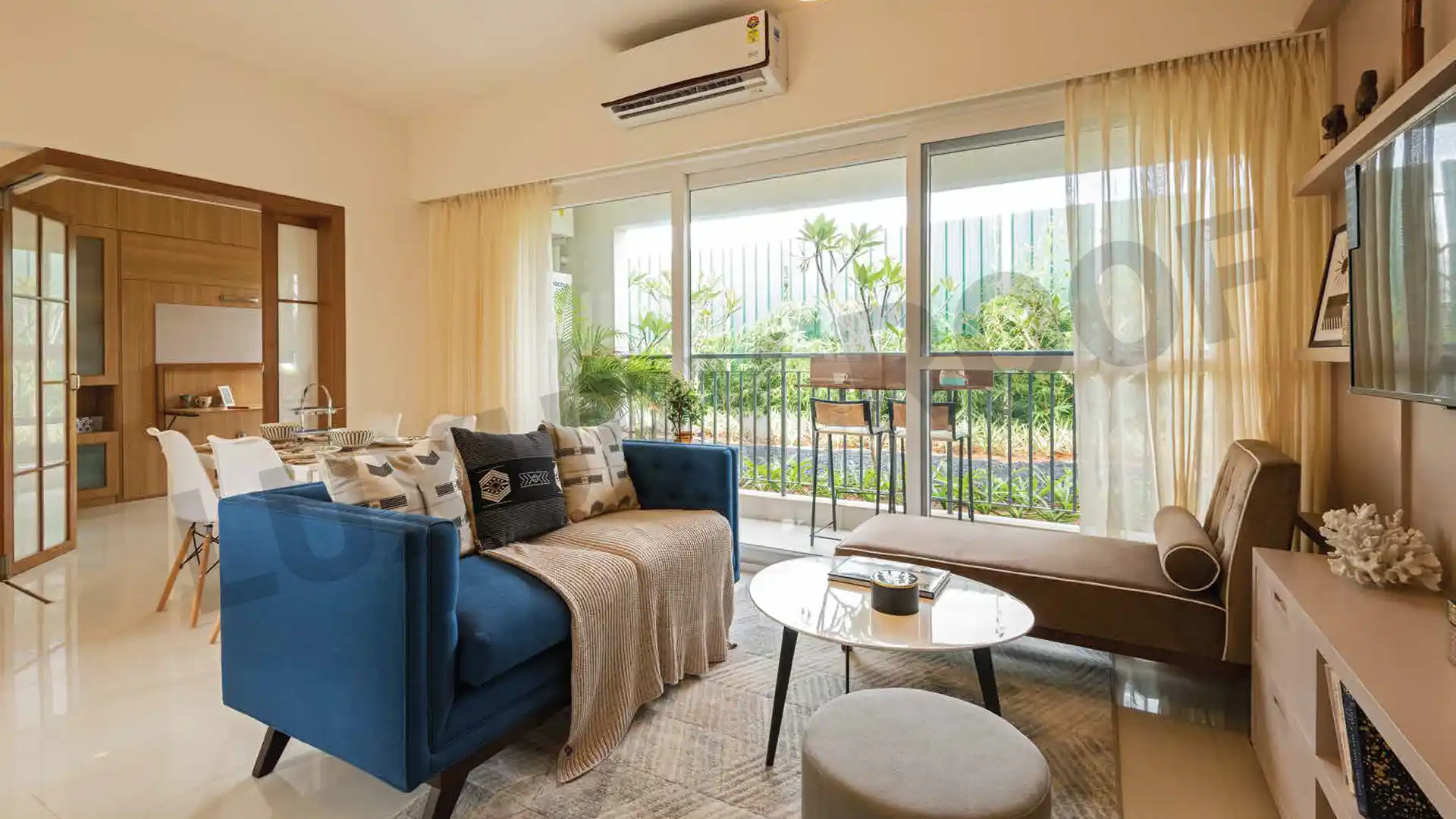 Godrej Park Retreat Livingroom Sarjapur Road Bangalore