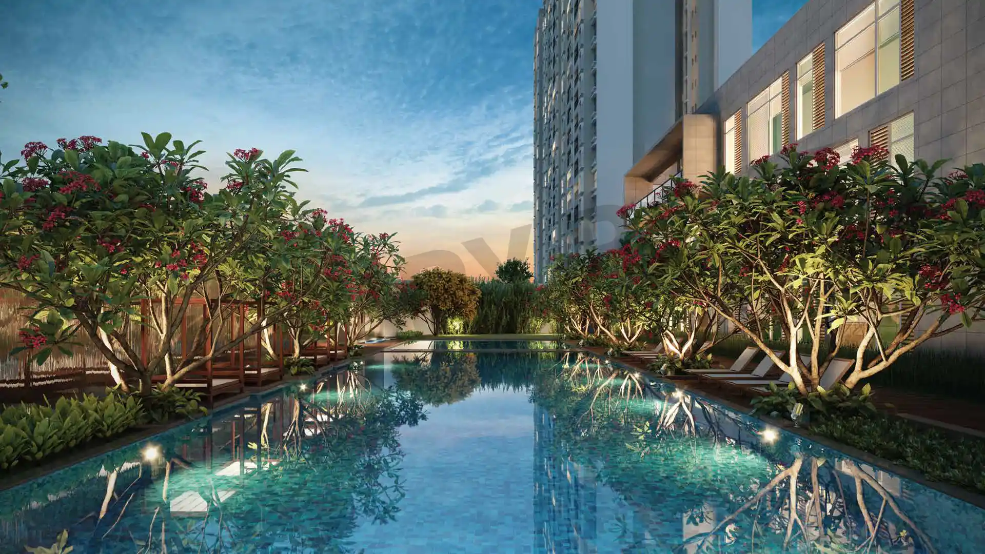 Godrej Park Retreat Swimming Pool Sarjapur Road Bangalore