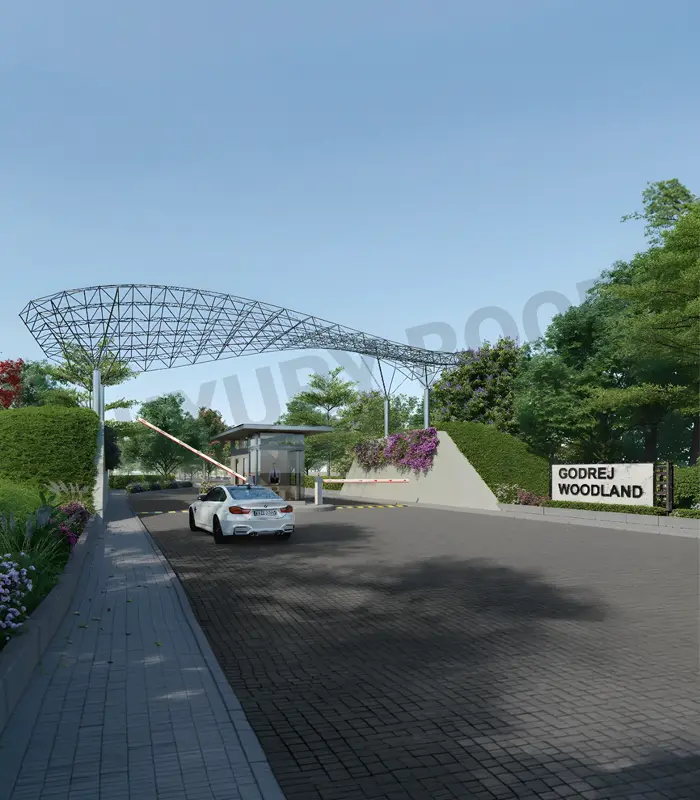 Godrej Woodland Entrance2 Sarjapur Road Bangalore