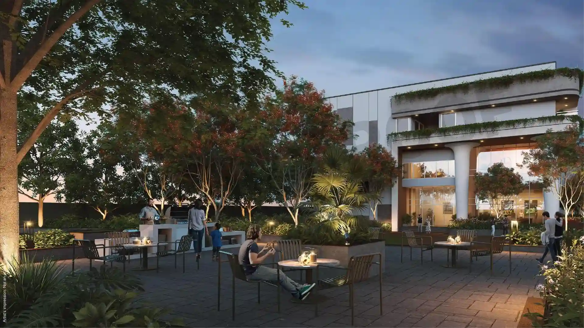Godrej Woodscapes Barbeque Whitefield Bangalore Godrej Woodscapes Barbeque Whitefield Bangalore