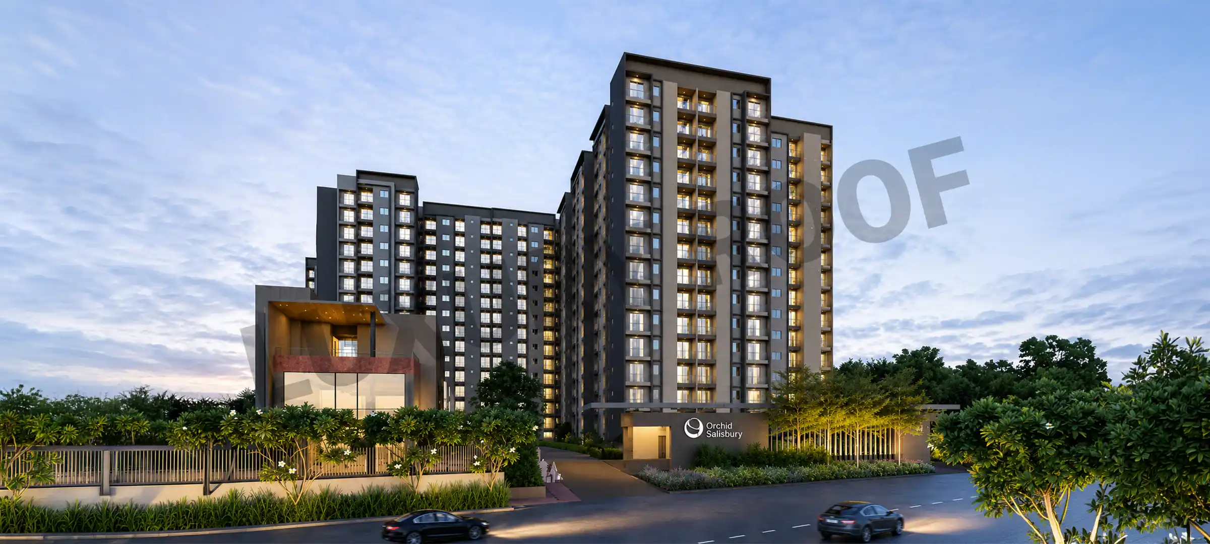 Goyal Orchid Salisbury Elevation Thanisandra Bangalore