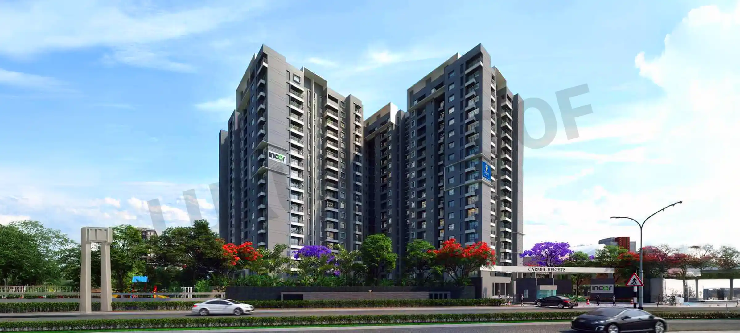 Incor Carmel Heights Elevation1 Whitefield Main Road Bengaluru