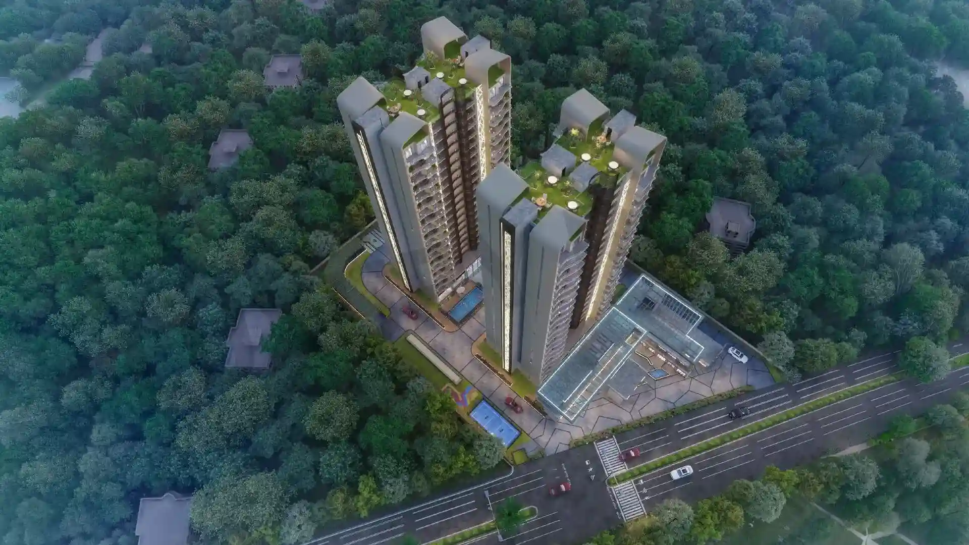 Lamose Gratitude 84 Aerial View Sector 84 Gurgaon Lamose Gratitude 84 Aerial View Sector 84 Gurgaon