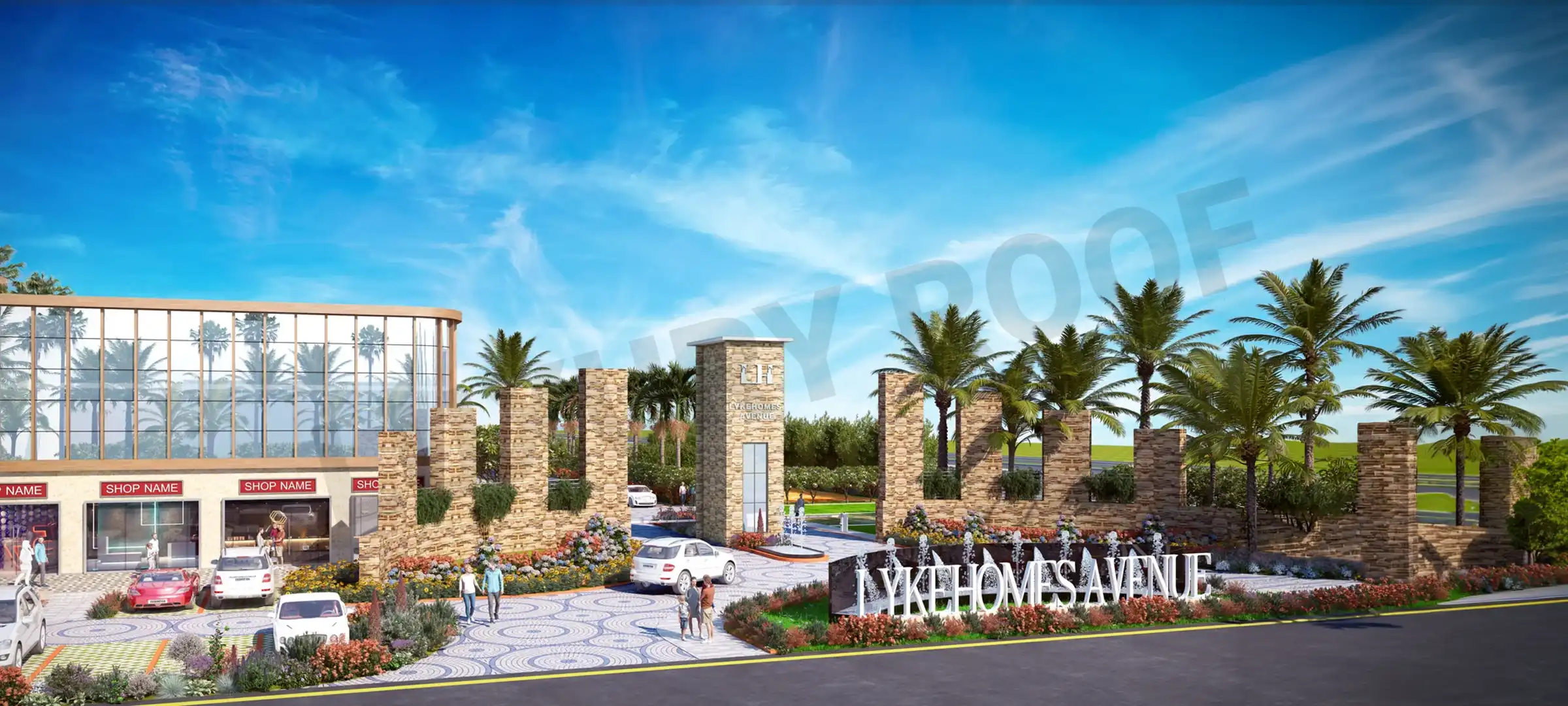 Lykehomes Avenue Entrance Sector 3 Farukhnagar Gurugram