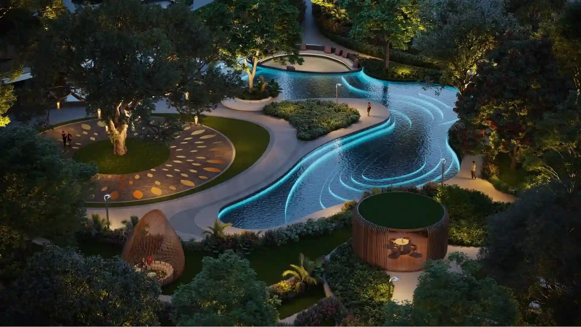 M3m Forestia West Aerial View Swimming Pool Sector 11 Manesar Gurugram M3m Forestia West Aerial View Swimming Pool Sector 11 Manesar Gurugram