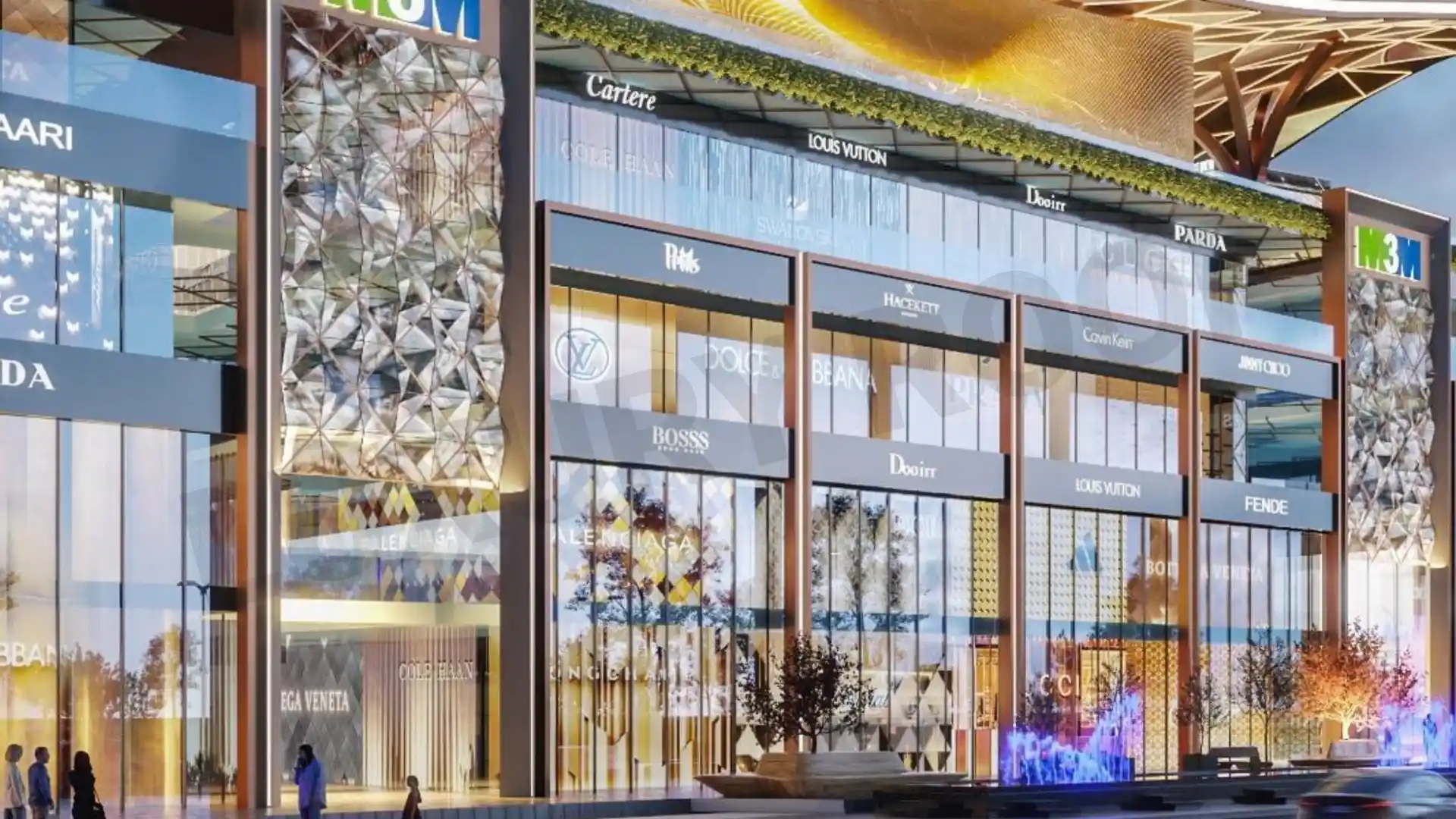M3m Jewel Facade Sector 25 Gurgaon M3m Jewel Facade Sector 25 Gurgaon