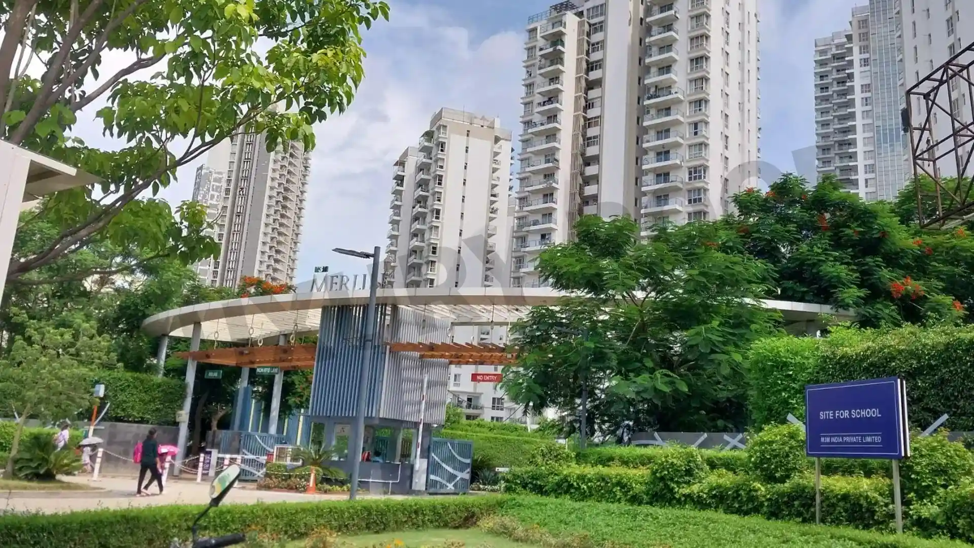 M3m Merlin Entrance Sector 67 Gurugram M3m Merlin Entrance Sector 67 Gurugram