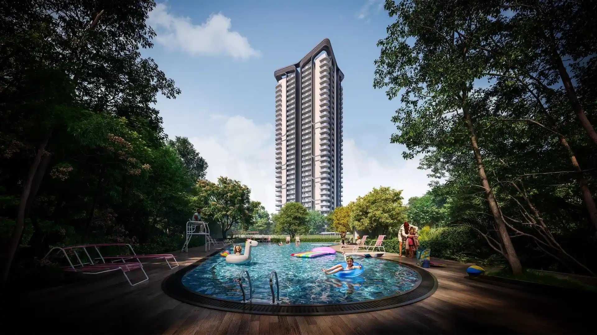 M3m Opus Swimming Pool Sector 67 Gurgaon M3m Opus Swimming Pool Sector 67 Gurgaon