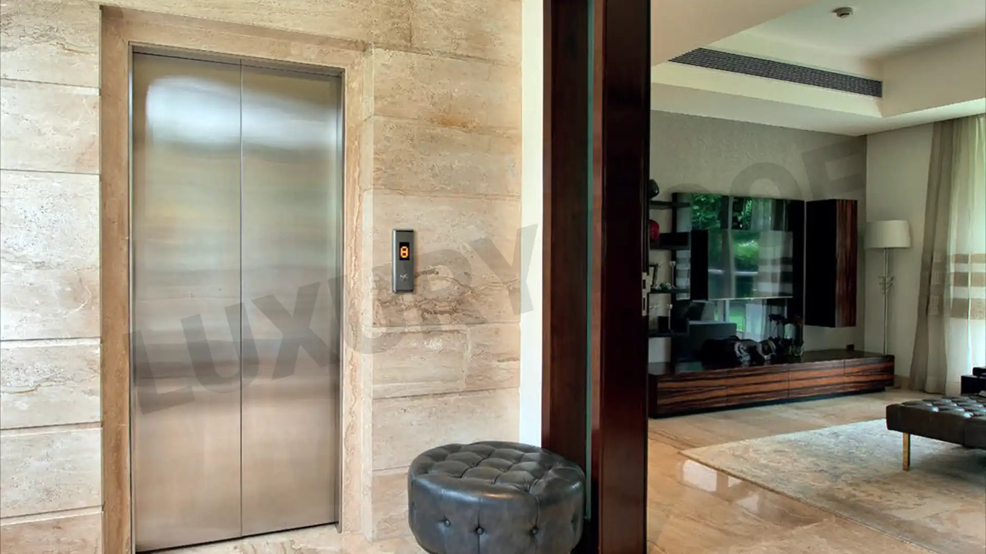 Mahindra Luminare Lift Lobby Sector 59 Gurugram