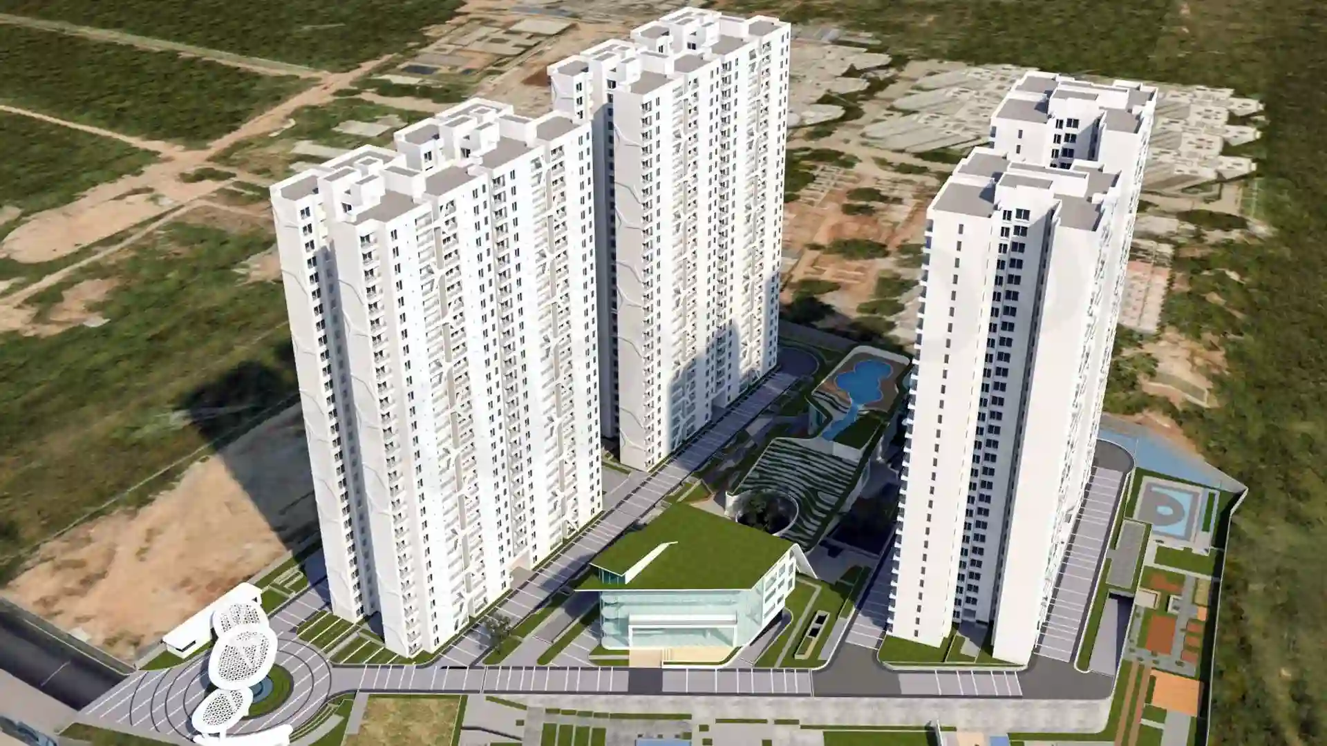 Mana Dale Aerial View Sarjapur Marathahalli Rd Bengaluru Mana Dale Aerial View Sarjapur Marathahalli Rd Bengaluru