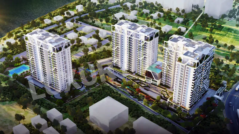 Mana Verdant Aerial View Shivannahalli Vilage Jakkur%20rd Village Yelahanka Hobli