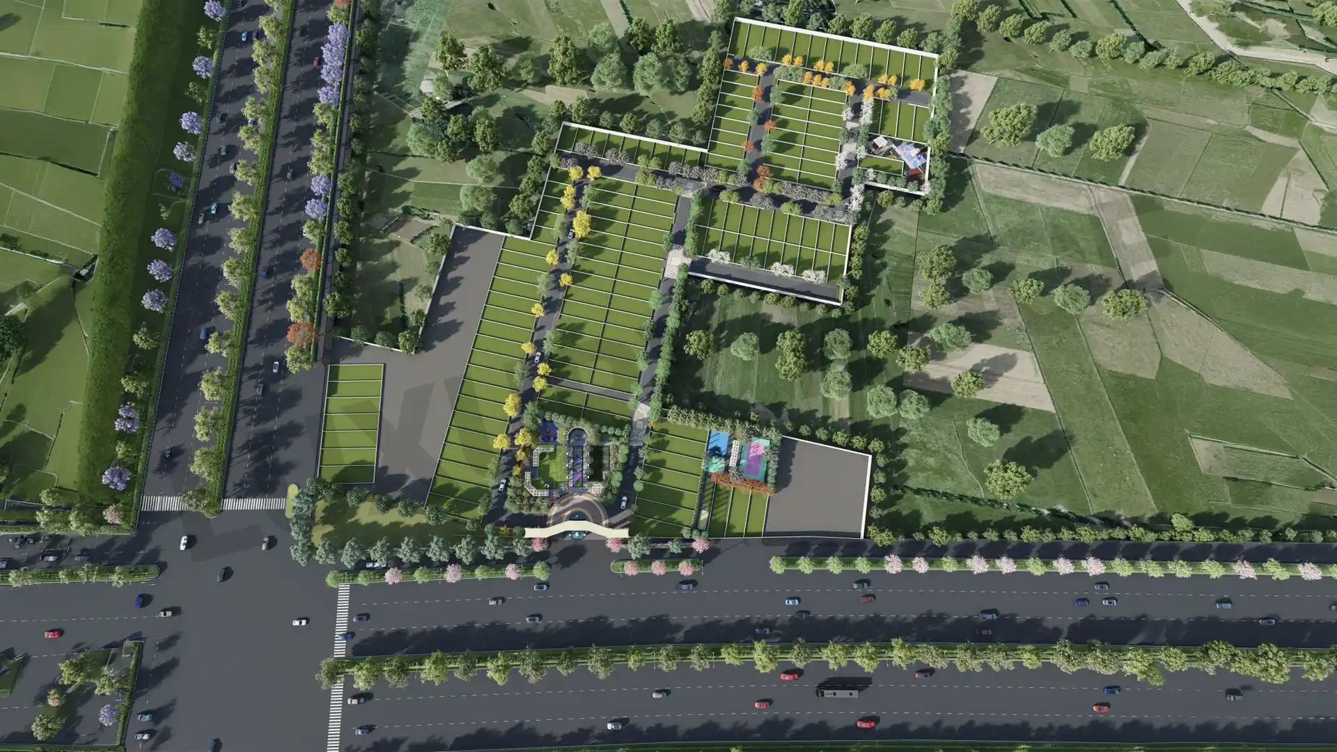 Mapsko Aspr Hills Aerial View Sector 78 Gurgaon Mapsko Aspr Hills Aerial View Sector 78 Gurgaon