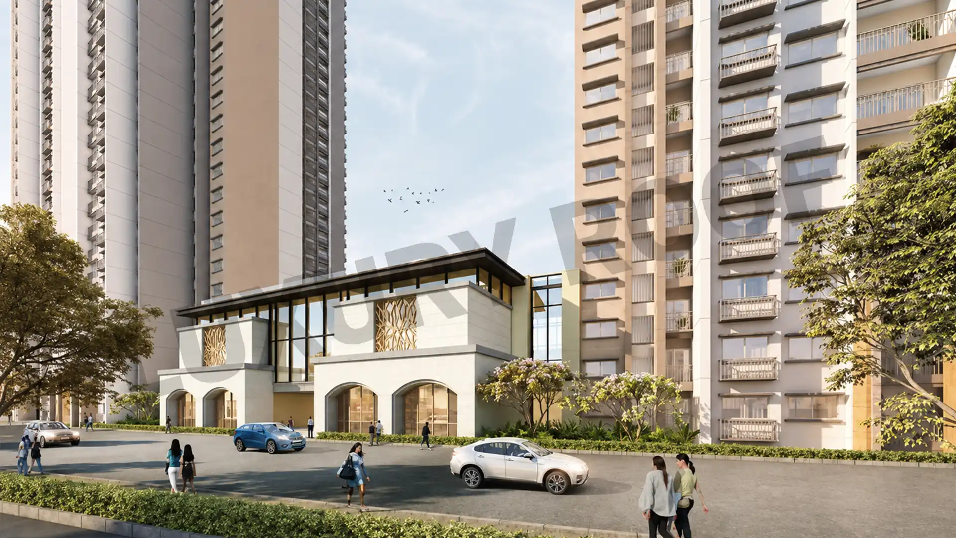 Meridian Park At The Prestige City Entrance Sarjapur Road Bangalore Meridian Park At The Prestige City Entrance Sarjapur Road Bangalore