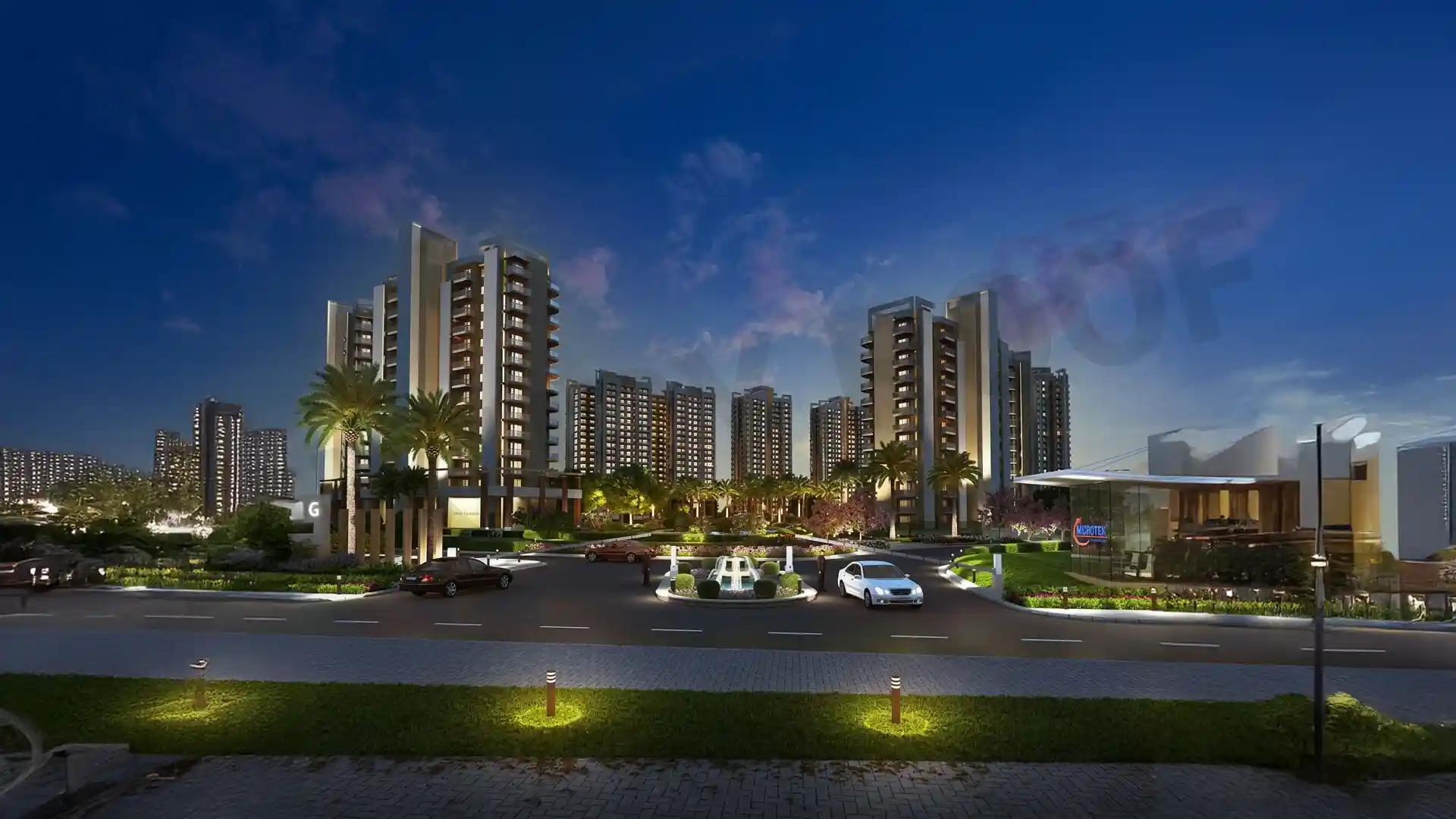 Microtek Greenburg Entrance Sector 86 Gurugram Microtek Greenburg Entrance Sector 86 Gurugram