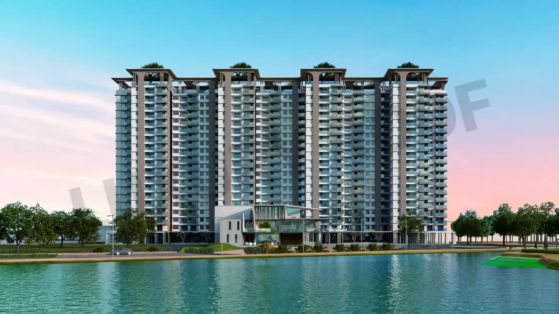 Ncc Urban Lake Springs Front Elevation Jp Nagar Bangalore Ncc Urban Lake Springs Front Elevation Jp Nagar Bangalore