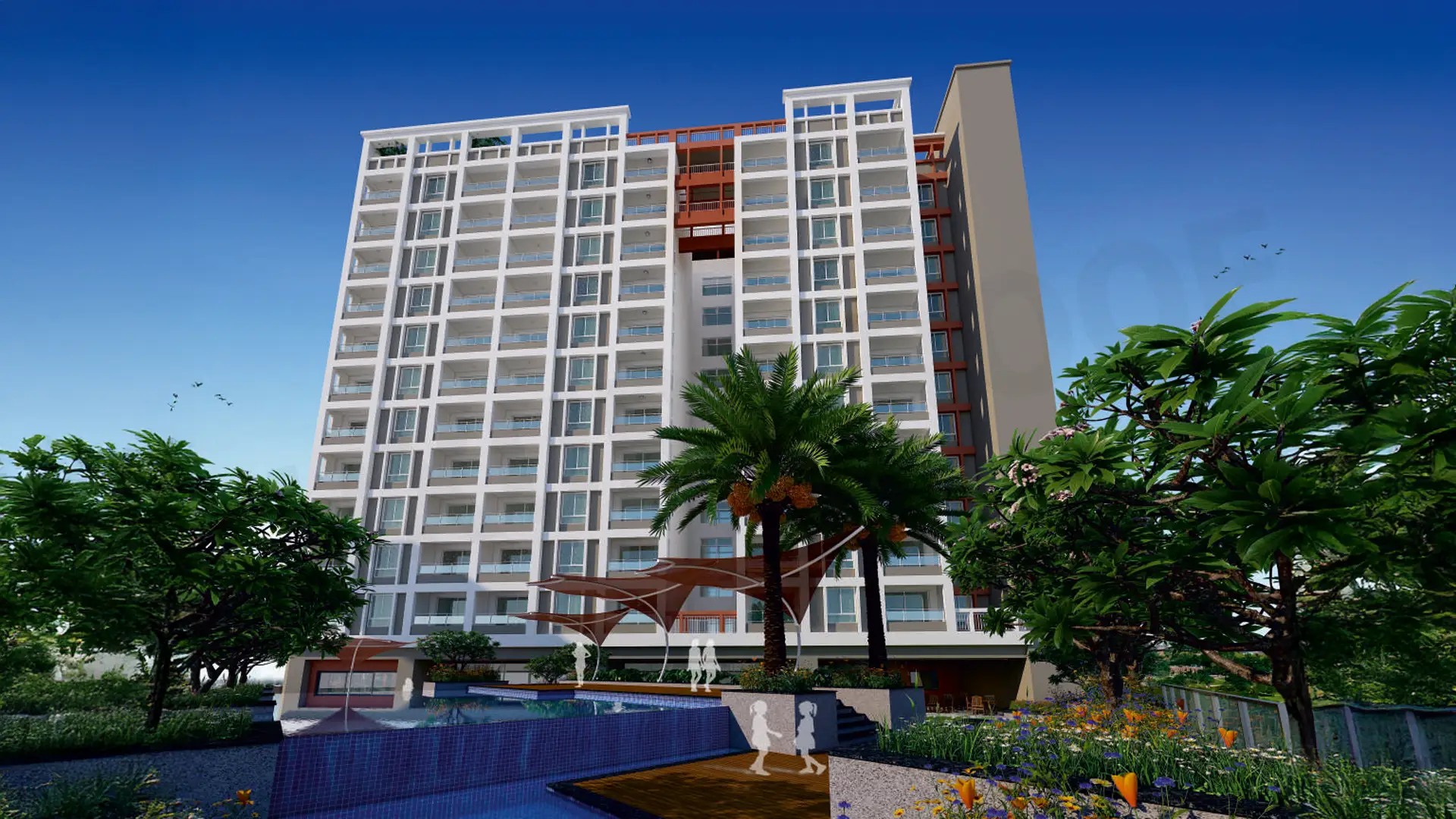 Ncc Urban Parkview Elevation3 Vignana Kendra Bengaluru Ncc Urban Parkview Elevation3 Vignana Kendra Bengaluru
