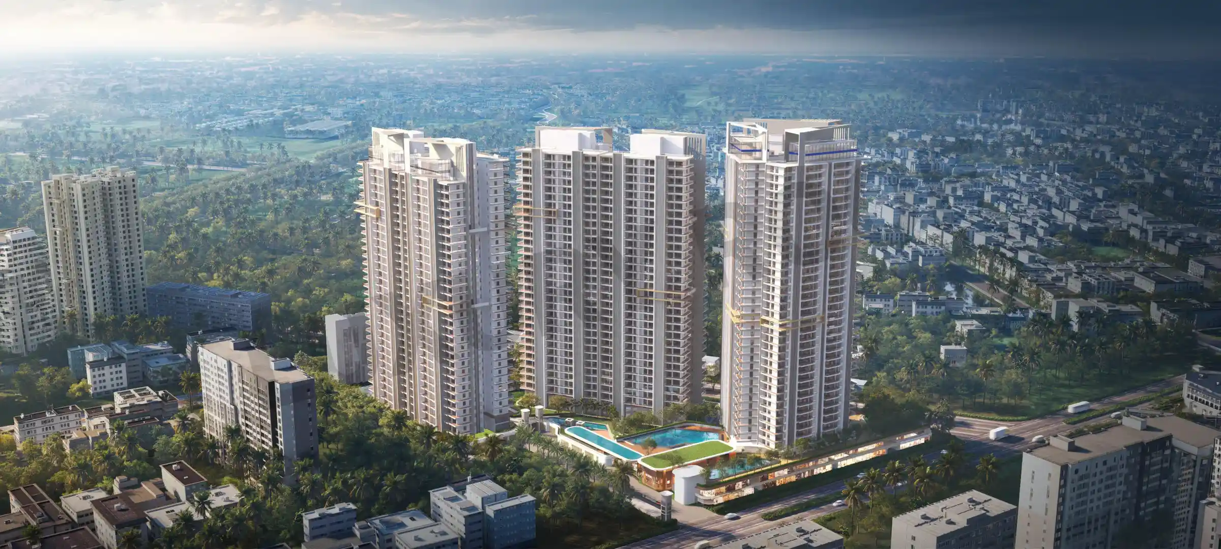 Navraj The Kingstown Heights Elevation Sector 37d Gurgaon