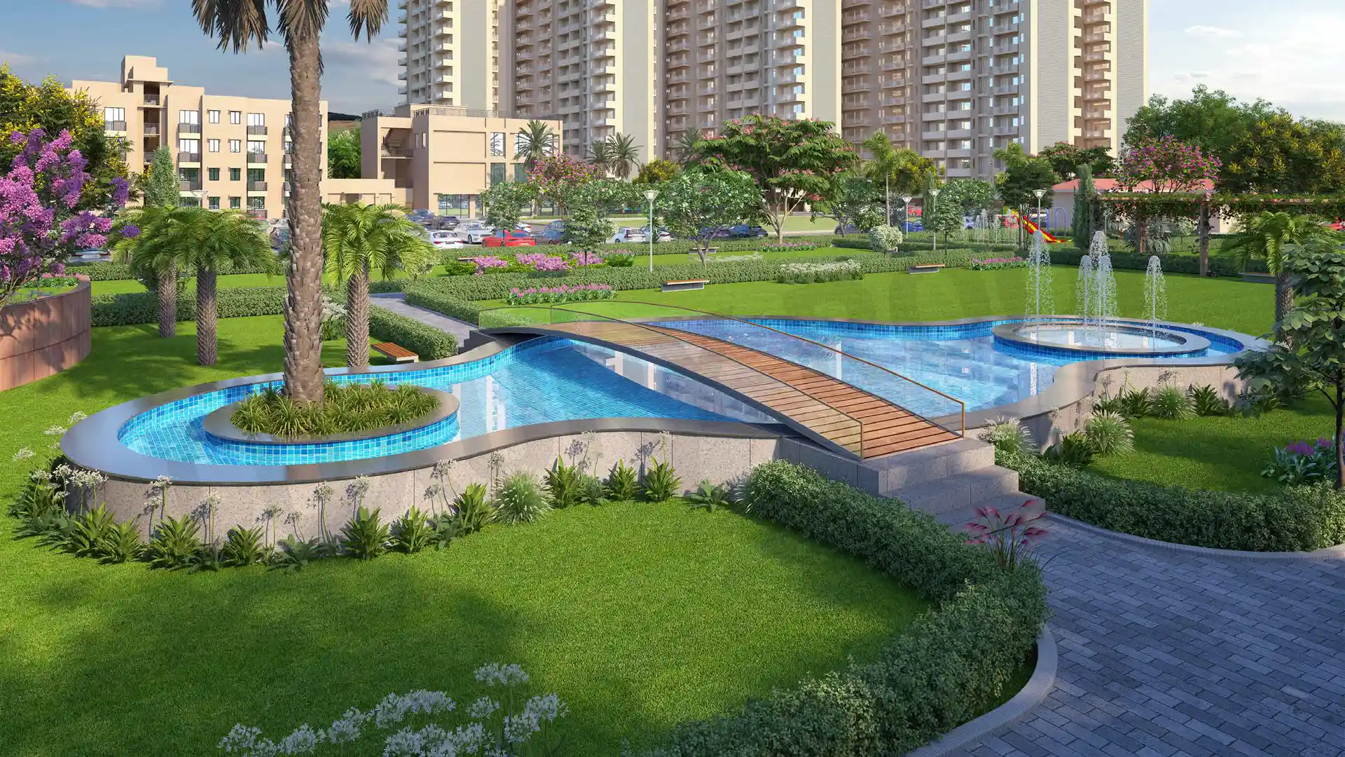 Pareena Coban Residences Landscape Sector 99a Gurgaon Pareena Coban Residences Landscape Sector 99a Gurgaon