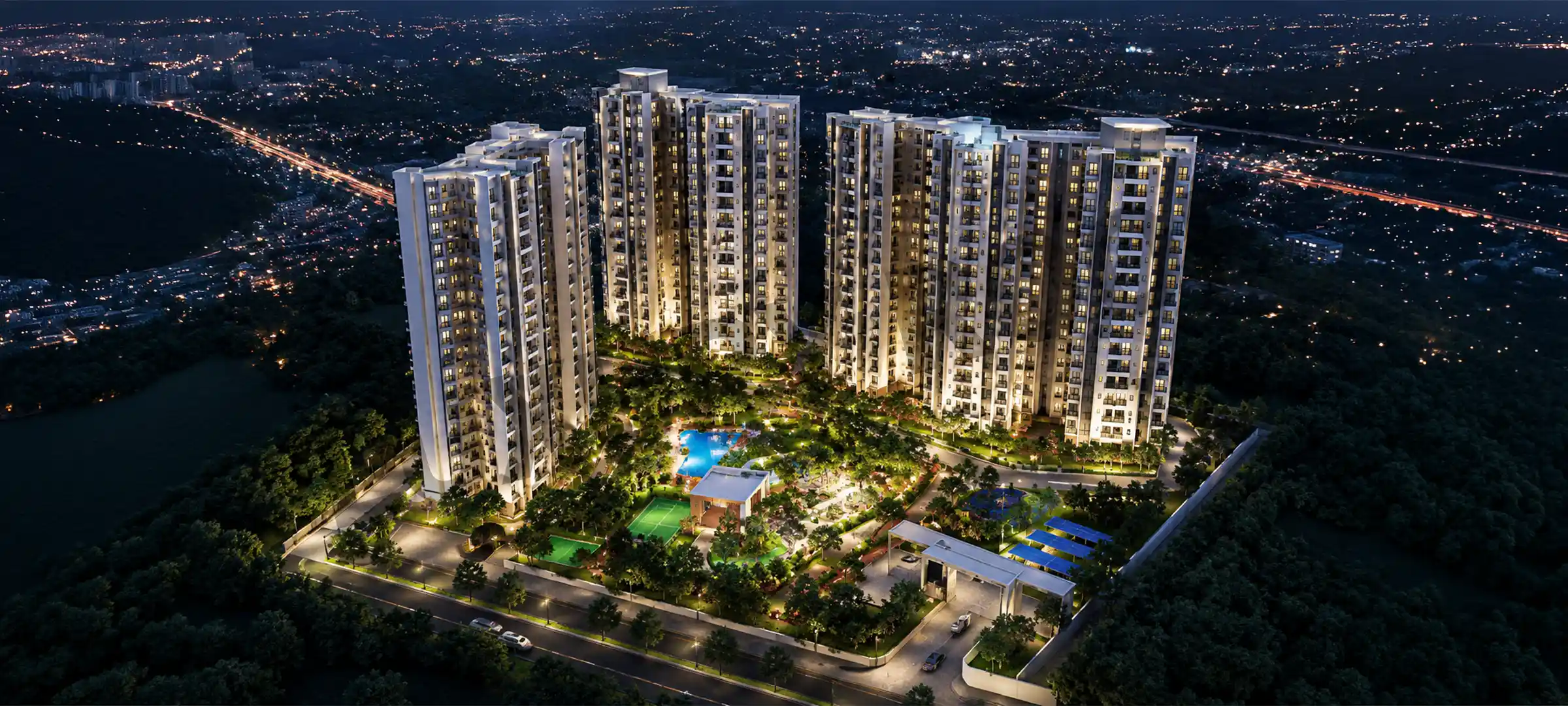 Phoenix One Bangalore West Aerial View Rajajinagar Bangalore