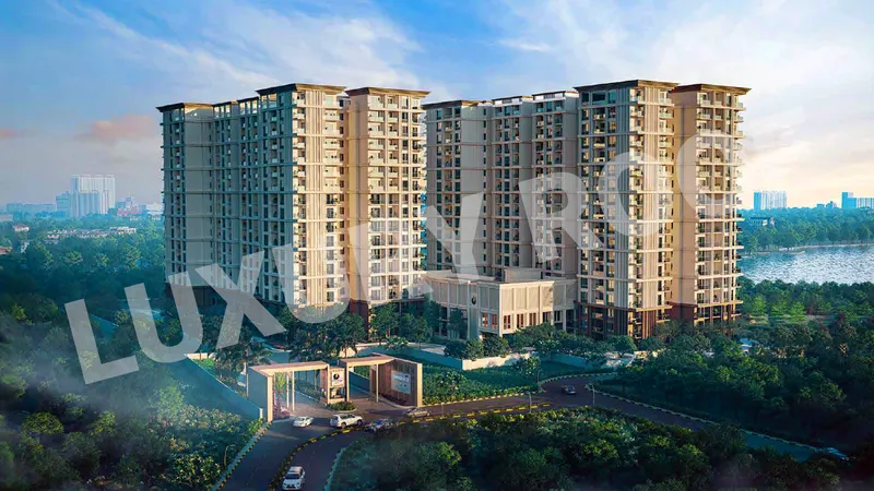 Prestige Somerville Aerial View Front Ramagondanahalli Whitefield Bengaluru