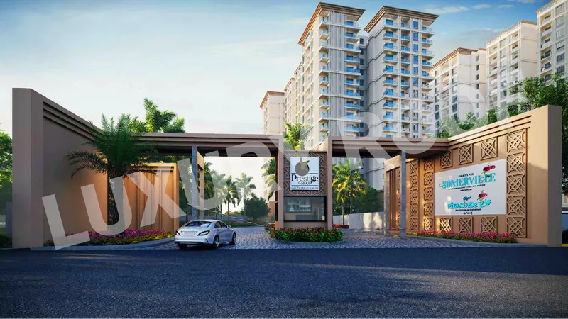 Prestige Somerville Entrance View Ramagondanahalli Whitefield Bengaluru