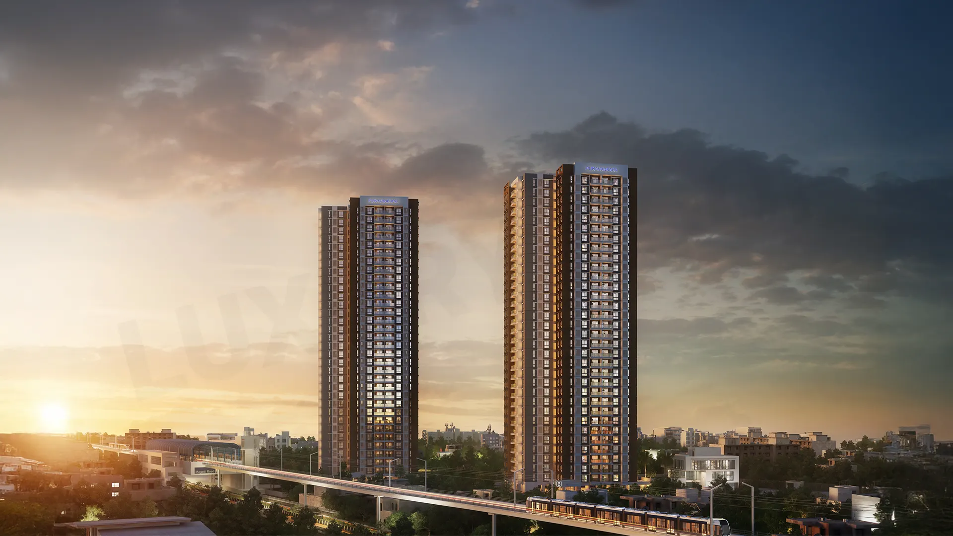 Purva Blubelle Elevation1 Magadi Main Rd Kempapura Agrahara Bengaluru