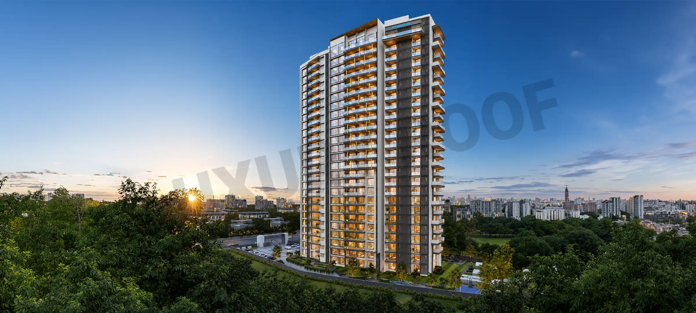 Purva Orient Grand Elevation Sudhama Nagar Mission Road Bangalore