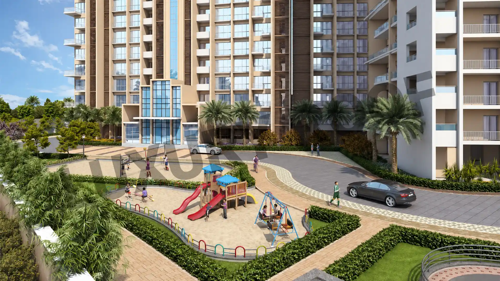 Snn Estates Felicity Children Play Area Thanisandra Bangalore