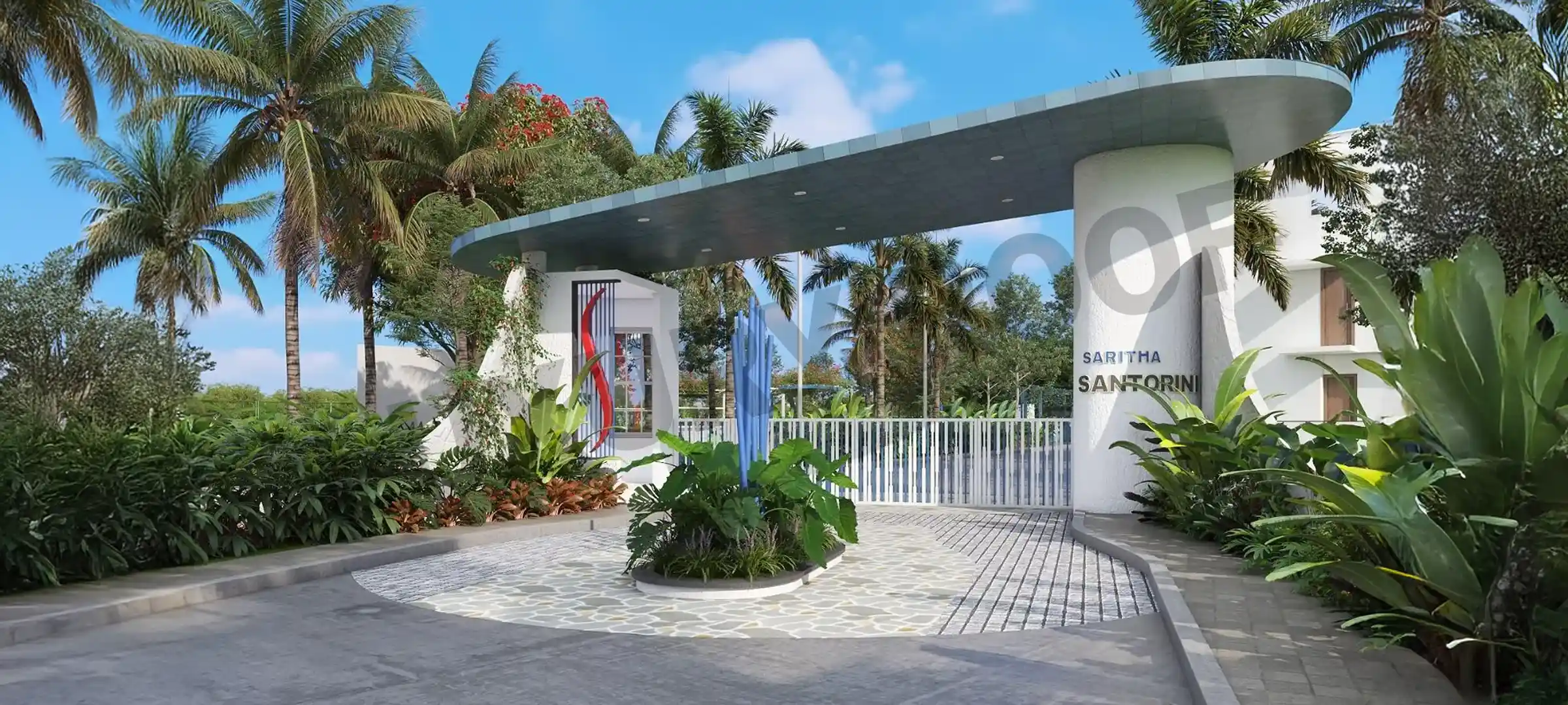 Saritha Santorini Entrance Whitefield Bangalore