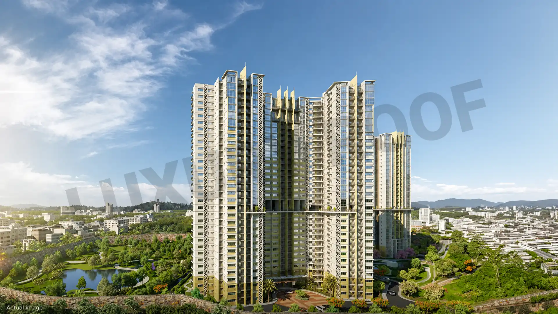 Shapoorji Pallonji Parkwest Side Elevation Binny Pete Magadi Road Shapoorji Pallonji Parkwest Side Elevation Binny Pete Magadi Road