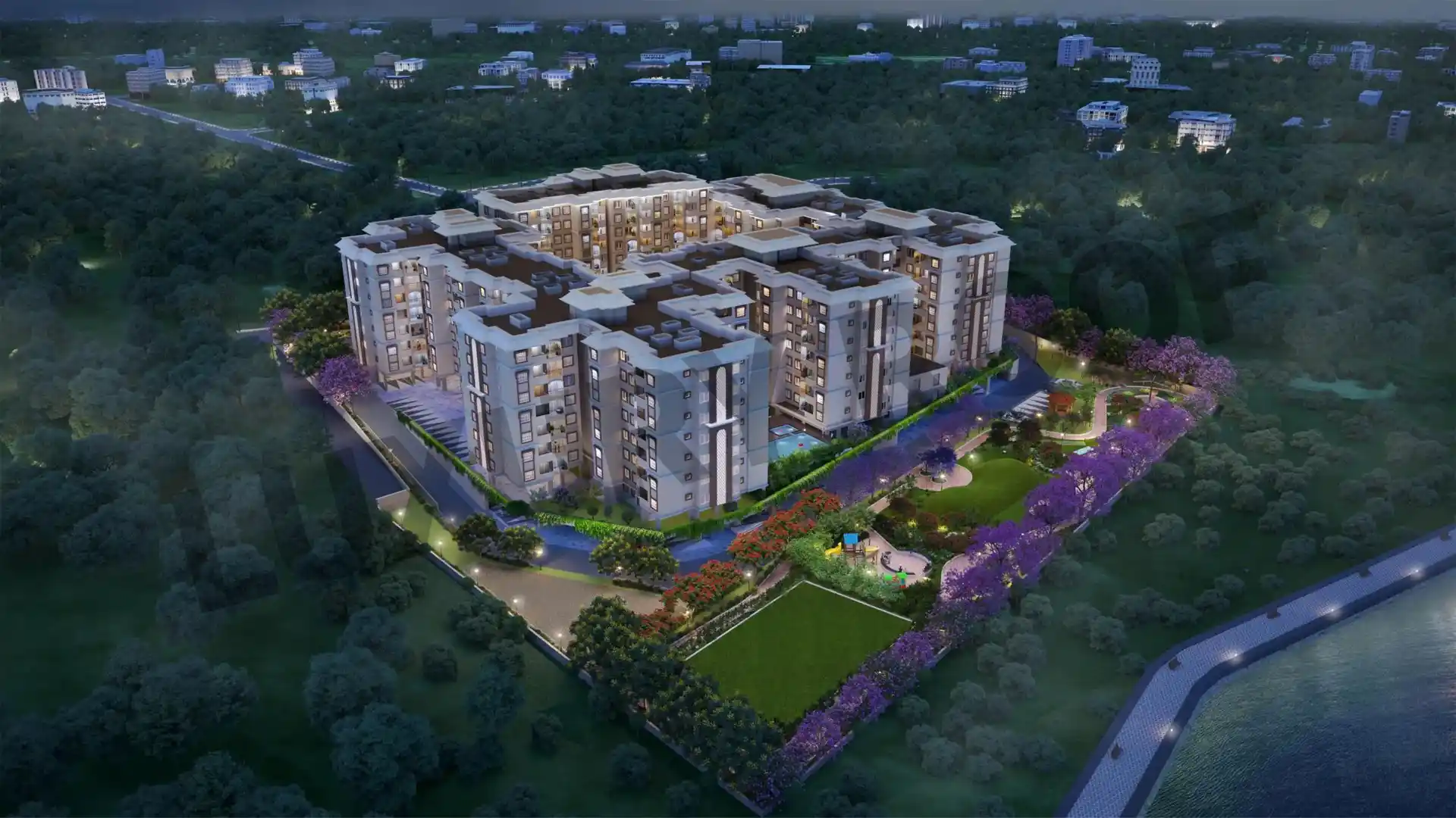 Shriram Codename Ultimate Aerial View Bommasandra Bangalore