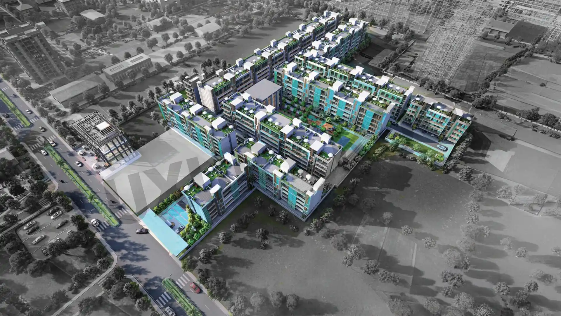 Signature Global City 63a Aerial View1 Sector 63a Gurgaon Signature Global City 63a Aerial View1 Sector 63a Gurgaon