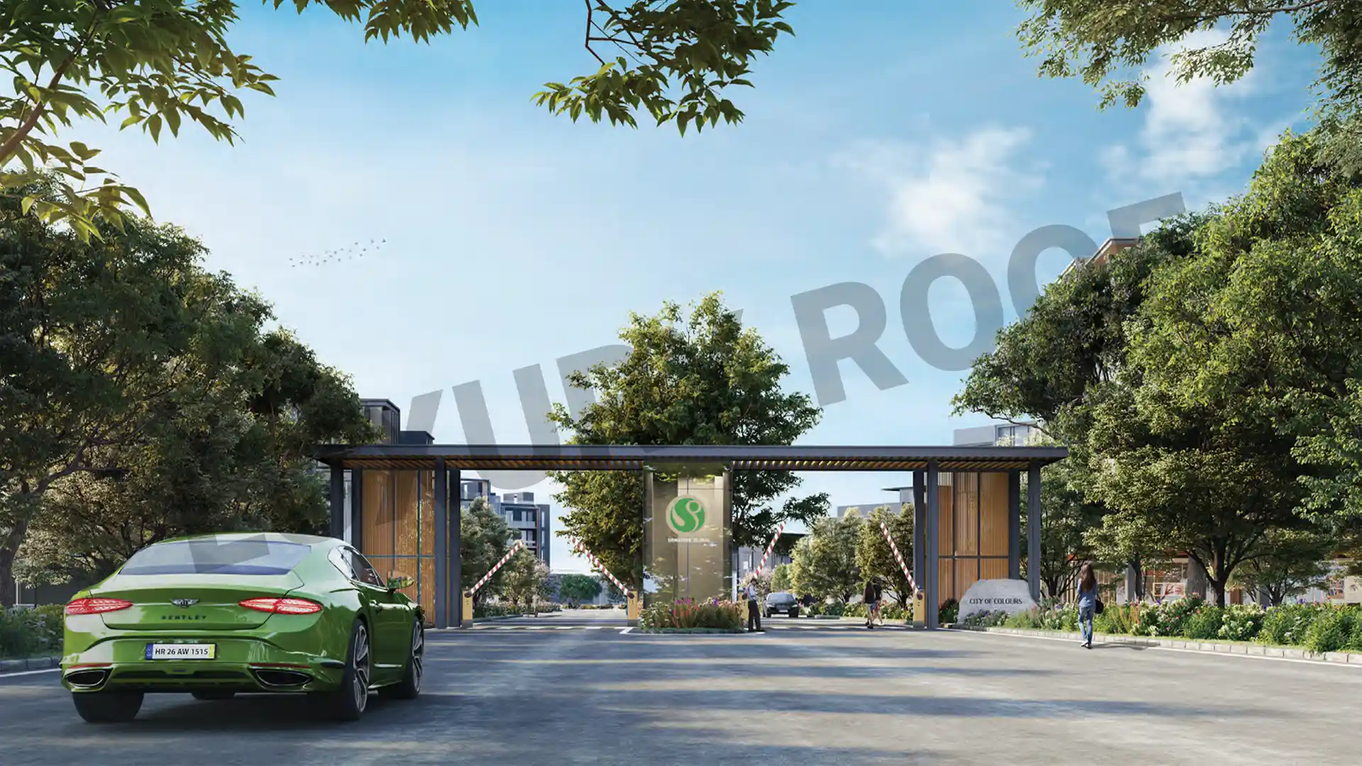 Signature Global City Of Colours Entrance1 Sidhrawali Gurgaon
